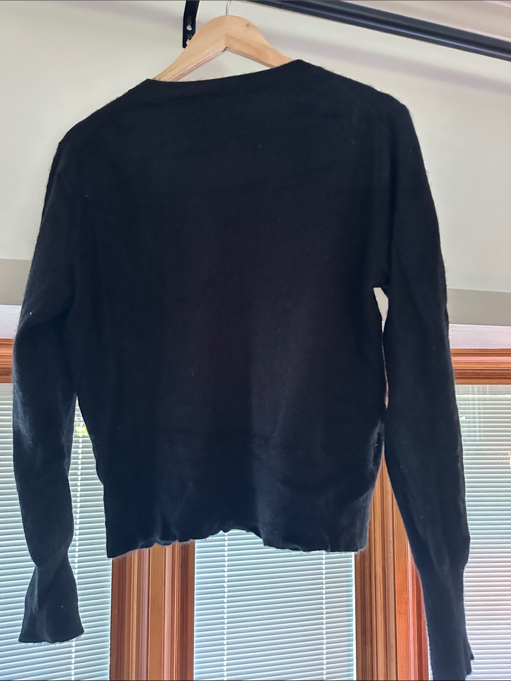 J. Crew Black Crewneck Pullover Sweater - Picture 3 of 3